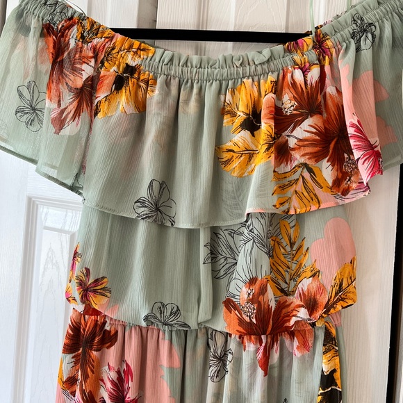 Express floral maxi dress - Picture 4 of 6